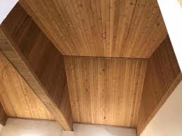 thermo pine cladding ceiling project