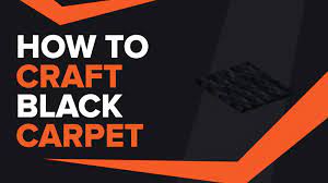 how to make black carpet in minecraft
