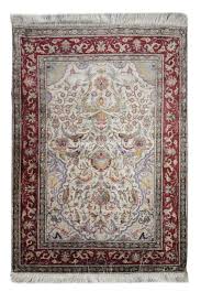 silk turkish hereke carpet