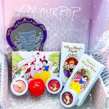 disney snow white x colourpop makeup