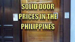 solid door s in the philippines