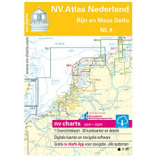 Nv Charts Nl 4 Nv Atlas Rhine And Maas Delta Paper And Download