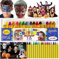 Face Paint For Kids Llop 16 Colors 16 Pcs Face Painting Kits