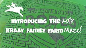 2018 Kraay Family Farm Maze Reveal Canadian Finals Rodeo Theme