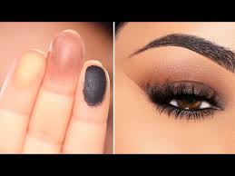 brown smokey eyes makeup