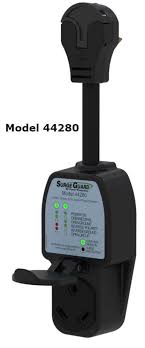Surge Guard 44280 Portable Rv Surge Protector With Enhanced Diagnostics 30 Amp