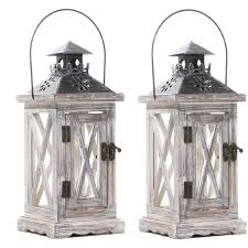 2 pack decorative lantern candle holder