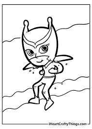 Below you will find unique and beautiful printable pj masks coloring pages of connor, gekko, amaya and other lead characters. Pj Masks Coloring Pages Updated 2021