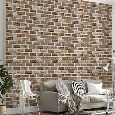 Brick Wallpaper Rolls Removable L