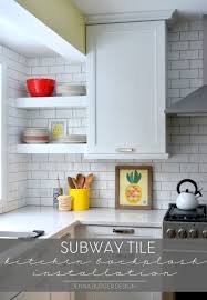 subway tile kitchen backsplash