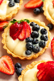 mini fruit tarts with pastry cream