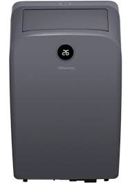 It exits the cabinet from the lower right corner on the side of the cabinet on this air conditioner. Hisense 10 000 Btu Smart Portable Air Conditioner Canadian Tire