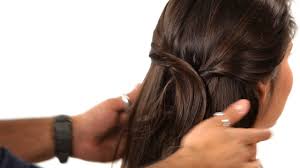 job interview salon hair tutorial