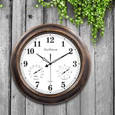 Skynature Outdoor Clocks 18 Inch Large