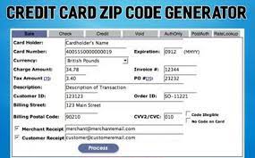 Credit card companies themselves use it to provide their card numbers. Zip Code Generator