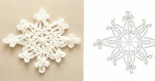 Crochet Snowflake Chart Stars Crochet Snowflakes