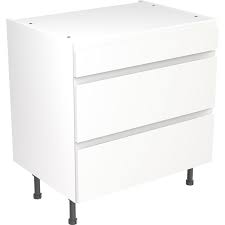 kitchen cabinet base 3 drawer unit