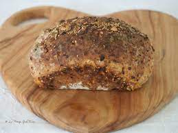rustic multigrain soy and linseed bread