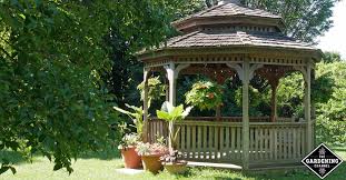 Construction plans and a specified color included for review by the acc. 5 Stylish Backyard Gazebo Plans