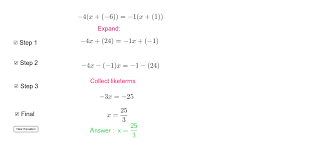 Linear Equations Geogebra