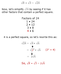 to simplify a square root in 2 easy steps