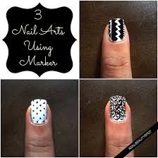 3 nail art tutorials in one using