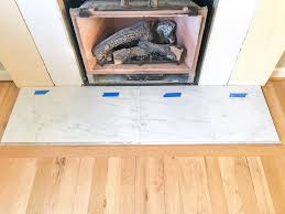 how to tile a fireplace even if it s