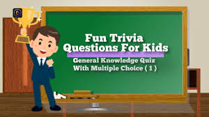 Multiple choice trivia questions the quest of seeking knowledge never ends for a human being. Fun Trivia Questions For Kids General Knowledge Quiz With Multiple Choice Part 2 Youtube