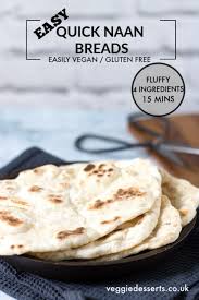 easy naan bread recipe yeast free