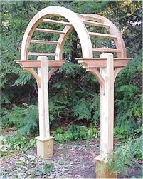 Wooden Cedar Garden Arbor By New