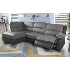 scs living pluto leather 3 seater