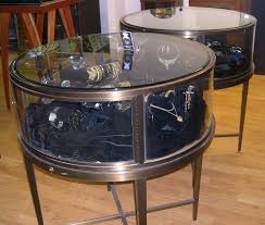 Round Display Cabinets In Jewelry