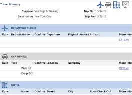 7 Best Travel Itinerary Templates And Examples Free Excel Tmp