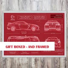 Nissan Gtr Gift For Him Automotive