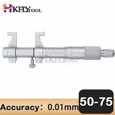 I often use this instrument in checking radius from engineering drawings, and any internal part of a machine or any object that requires internal measurement with an accurate reading. High Quality 50 75mm Inner Diameter Micrometers Centimeter Card Screw Gauge Spiral Micrometer For Measuring Tools Micrometers Aliexpress