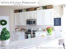 white kitchen makeover reveal