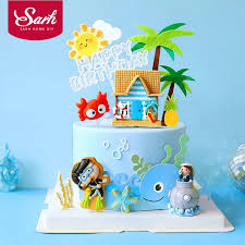 Birthday comes once in a year and there would be nothing more sweet then making it the most memorable day for the birthday boy. Summer Sea Fish U Boat Diving Beach Swimming Boy Happy Birthday Cake Topper Kid Party Supplies Cake Decorating Cake Decorating Supplies Aliexpress