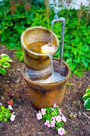 upcycled water features how to make