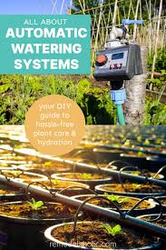 diy automatic plant watering systems