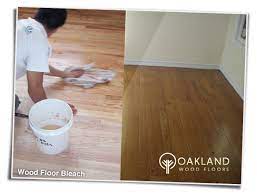 oakland wood floors wood floor bleach