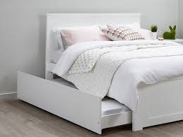 This is the first genuine 'double' bed size and is the. Coco White Double Bed With Trundle On Sale Now