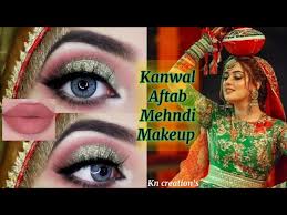 kanwal aftab mehndi makeup step by