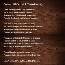 train journey poem by dr john celes
