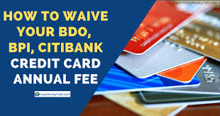 credit card annual fee bdo bpi