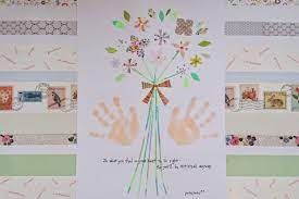 手形アート＊花束の作り方｜赤ちゃんの「今」を残す手形アートpetapeta-art - 赤ちゃんの「今」を残す手形アートpetapeta-art