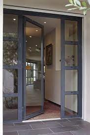 Metal Frame Front Door Porte Entree