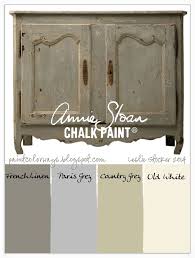 annie sloan chalk paint colors