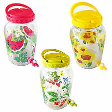 sun tea glass jars with spigot one