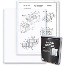 Details About Topload Rigid Plastic Clear Page Holders 8 1 2 X 11 Sheet Doc Certificate Sleeve