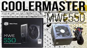 coolermaster mwe550 powersupply